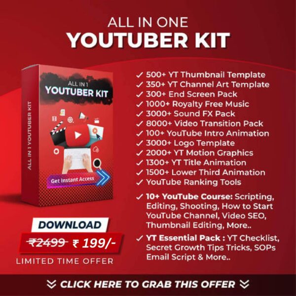 Premium Youtuber Kit Mega Bundle