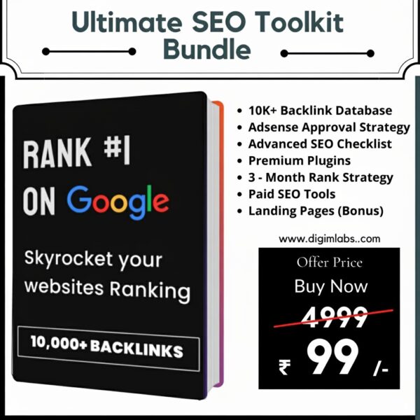 Ultimate SEO Toolkit Bundle 2025