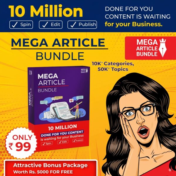 MEGA 10 MILLION ARTICLE BUNDLE